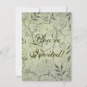 Convite William Morris Jasmine Botanical