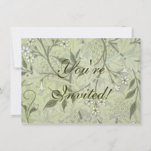 Convite William Morris Jasmine Wallpaper