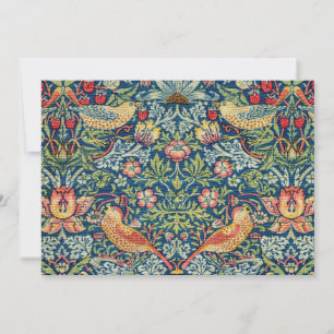 Convite William Morris - Ladrão de Morango