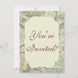 Convite William Morris Rua James Acanthus Wallpaper