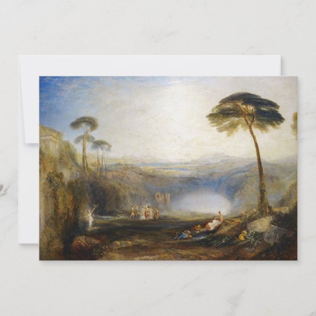 Convite William Turner - O Ramo Dourado (Frente)