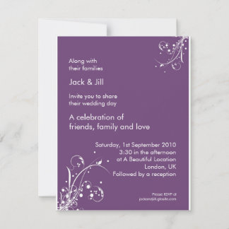 Convite Windwhisp (uva) 4,25x5,25