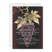 Wine Tasting Invitation