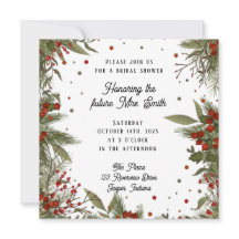 Winter Berries Elegante Modern Inspirivity Bridal