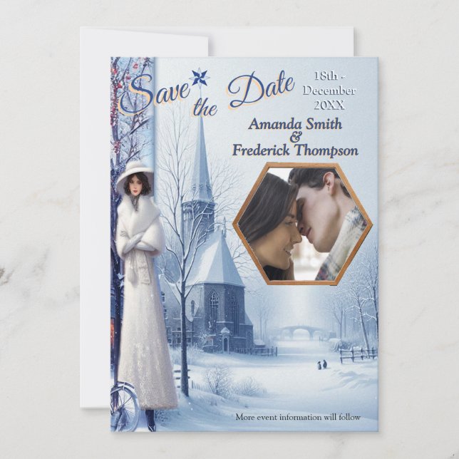 Convite Winter Celebrations in Amsterdam (Frente)