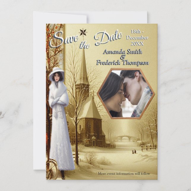 Convite Winter Celebrations in Amsterdam (Frente)