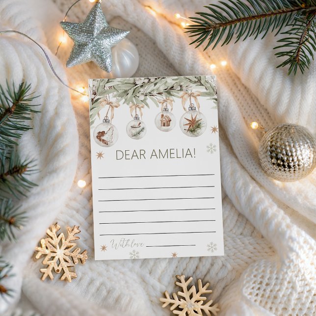 Convite Winter Onederland Time Capsule Card (Criador carregado)