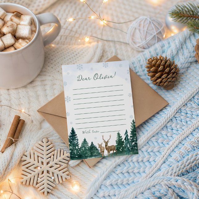 Convite Winter ONEderland Time Capsule Card (Criador carregado)