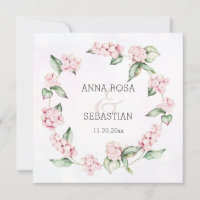 *~* Winter Snow Berry Boho QR RSVP AR12 Wedding