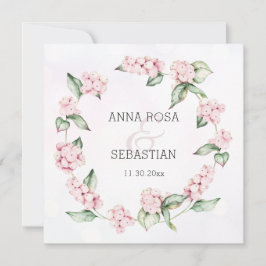 Convite *~* Winter Snow Berry Boho QR RSVP AR12 Wedding