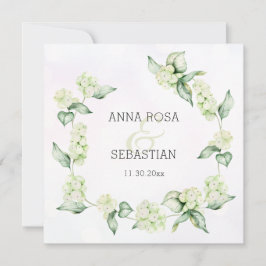 Convite *~* Winter Snow Berry Boho RSVP QR AR AR12 Wedding