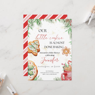 Convite Winter Wonderland Watercolor Baby Shower