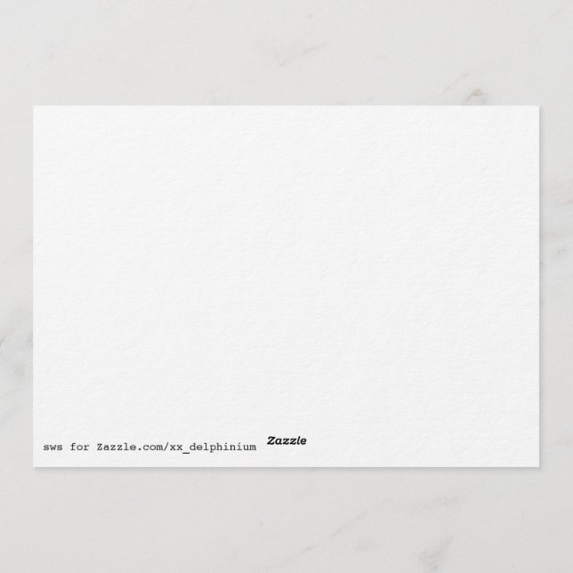 Convite Wisconsin Barn Photo Reprint (Verso)