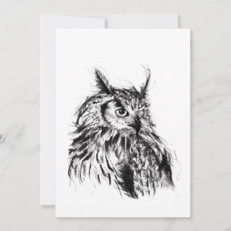 Convite Wisdom Owl