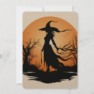 CONVITE WITCHY SILHOUETTE [7]