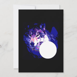 Convite Wolf & Moon