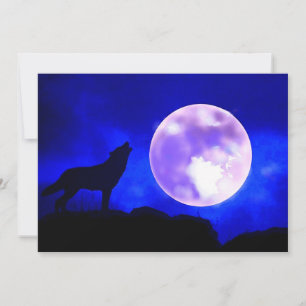 Convite Wolf & Moon