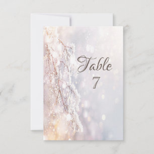 Convite Wonderland Branches de inverno