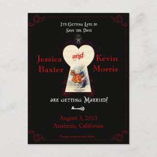 Convite Wonderland Salvar a Data