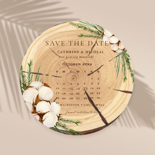 Convite Wooden de Casamento Russo Elegante e Chic salve a 