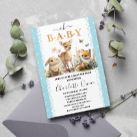 Woodland Oh Baby Primavera Chá de fraldas Boy