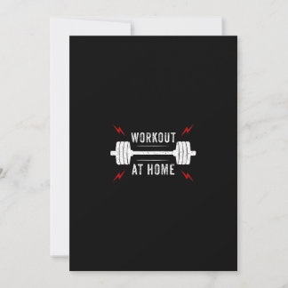 Convite workout  at home