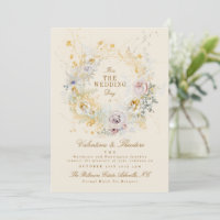 wreath romântico boho de casamento bíblico