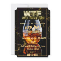 WTF Fifty Men's 50th Birthday Party Download