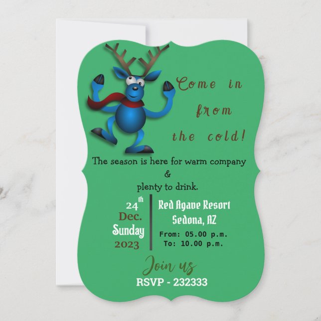 Convite X-mas (Frente)