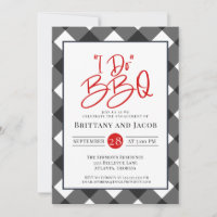 Xadrez branca preta I do Noivado do CHURRASCO