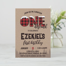 Convite Xadrez de inverno ONEderland Buffalo