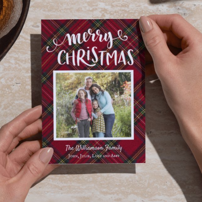 Convite Xadrez de Natal de Tartan (Criador carregado)