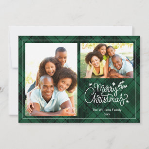 Convite Xadrez elegante Feliz Natal