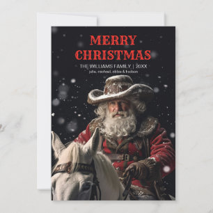 Convite Xerife Santa Claus