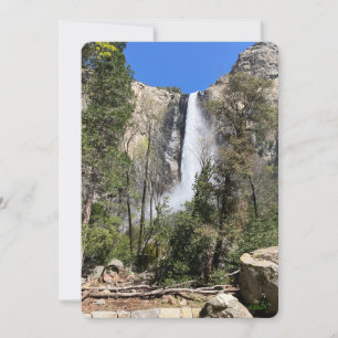 Convite Yosemite National Park cachoeiras diecut 2024