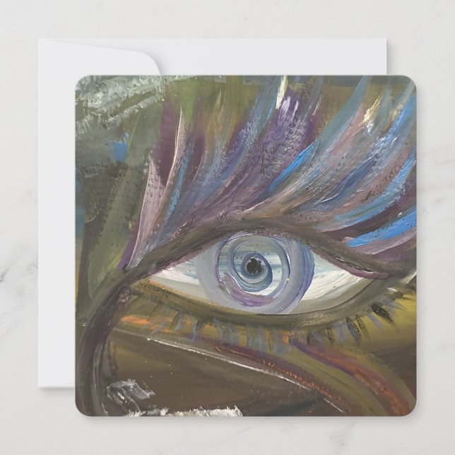 Convite Your Eye Is The Mirror Of Your Soul (Frente)