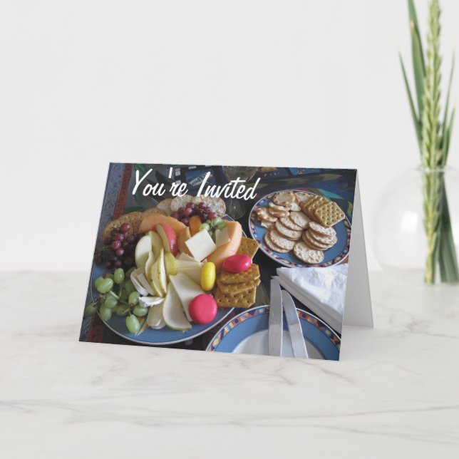 Convite You're Invited Lunch (Frente)