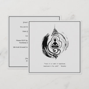 Convite Zen Citação: Sabedoria e Meditação