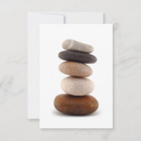 Zen Rocks;Convite de casamento
