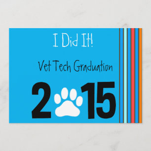 Convites 2015 da graduação da tecnologia do