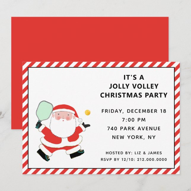 Convites à Casa Aberta de Férias de Natal (Frente/Verso)