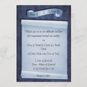 Convites à Cerimônia de Compromisso