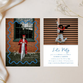 Convites à Festa de formatura de Cores de Escola A