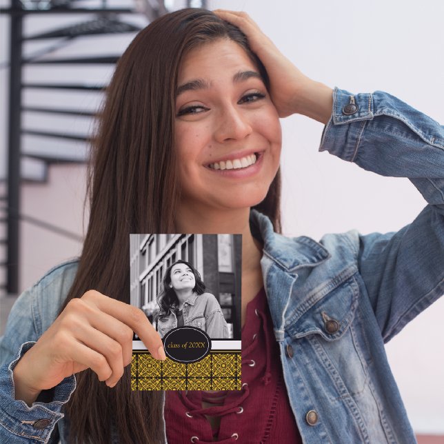 Convites à festa de formatura [Dourado] (Criador carregado)