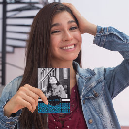 Convites à festa de formatura [Teal]