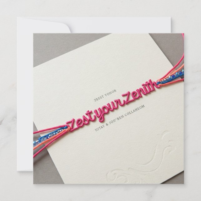 Convites à festa de solteira (Frente)