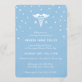 Convites à Graduação de Enfermeiros Azuis