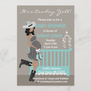 Convites Africanos para Bebê-Bebê