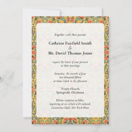 Convites Antiquados para Casamento Árabe