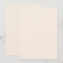 Convites Anúncios Cor Sólida Lino